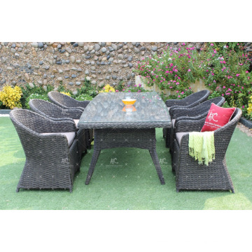 Classic Synthetic Rattan Outdoor dining set table and chairs